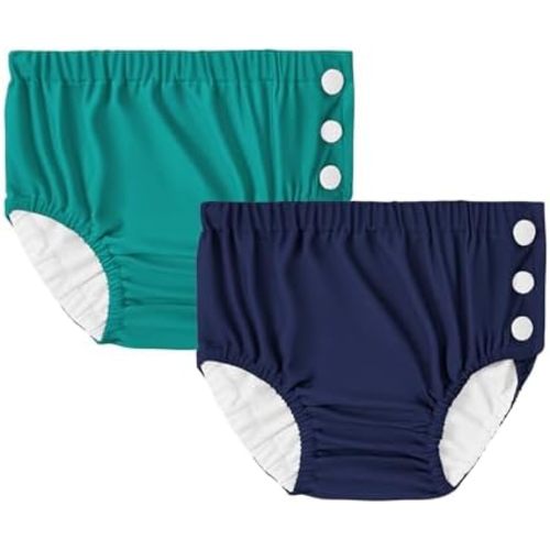 Durio Reusable Swim Diapers Adjustable Infant Toddler Swimming Diapers