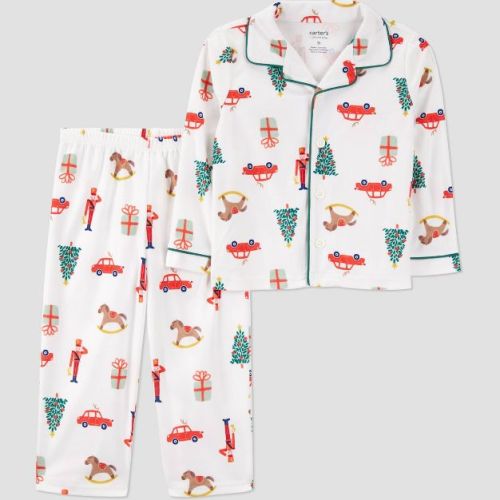 Carter's Just One You® Toddler Boys' 2pc Christmas Long Sleeve Pajama Set