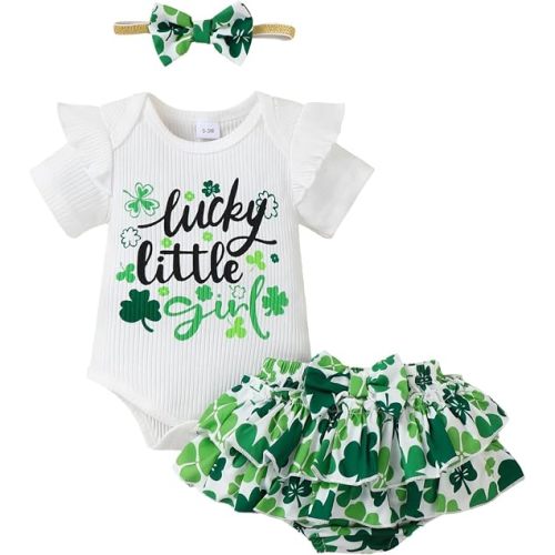 Mioglrie Newborn Infant Baby Girl Clothes Romper Shorts Set Floral Summer Outfits Cute Baby Clothes Girl