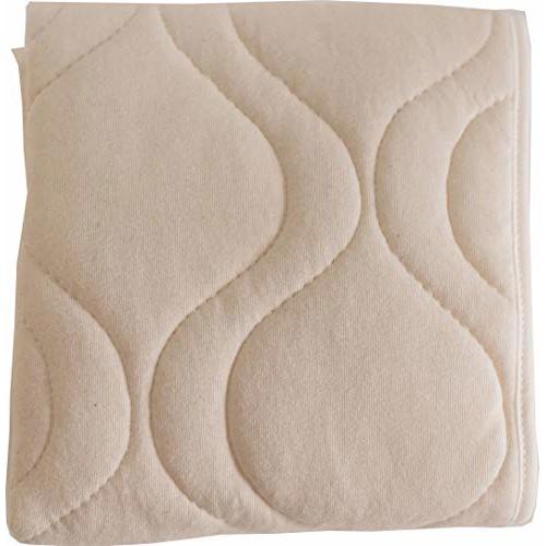 SheetWorld Crib Bib Sheet Saver - 13x27 Inches, Soft Cotton Material, 4 Secure Corner Ties - Essential Baby Bedding for Easy Clean-Up and Comfort - Proudly Made in The USA