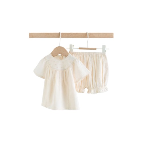 Frill Top & Shorts Set