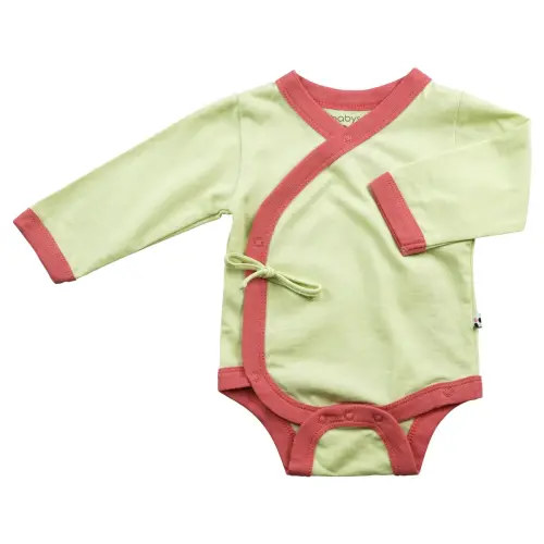 Basic Kimono Bodysuit - Color: Tea - 3-6M