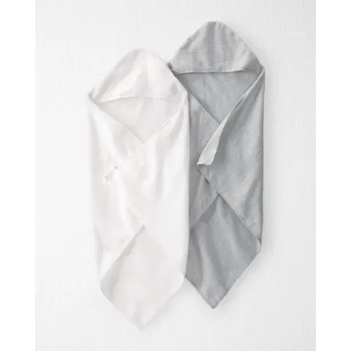 Baby 2-Pack Organic Cotton Towels - Little Planet | Carter's