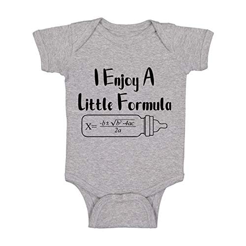 I Enjoy A Little Formula - Funny Baby Essentials Bodysuit Romper - Baby Boy Newborn Outfits