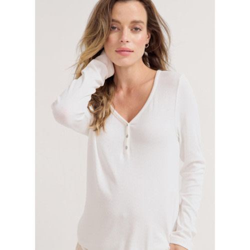 Hatch The Softest Rib Relaxed Nursing Henley