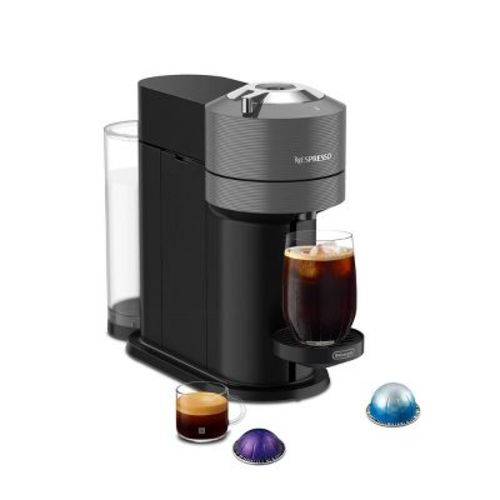Nespresso Vertuo Next Coffee and Espresso Maker by DeLonghi Gray: Compatible with Vertuo Line, 12 Capsules Included