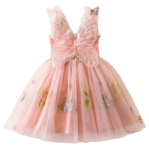 NNJXD Baby Girl Tulle Dress for Toddler Casual Summer Dresses