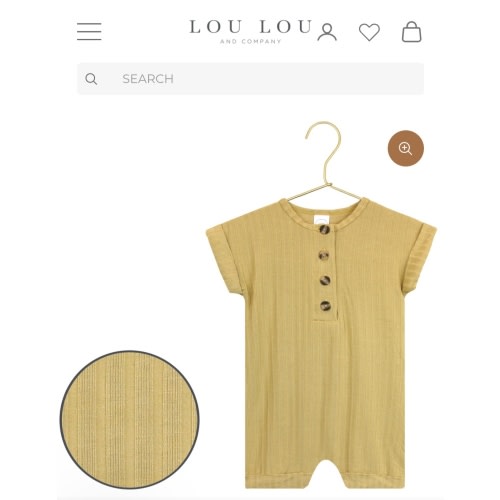 Charlie Ribbed Romper