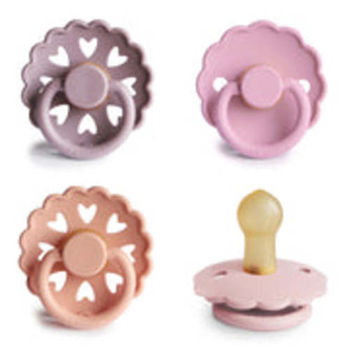 FRIGG Natural Rubber Pacifier 4-Pack – Mushie
