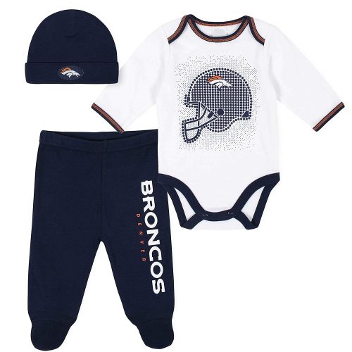 Gerber Unisex Baby NFL Team Footed Pant and Bodysuit Gift Set