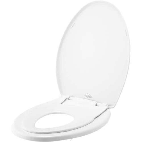 Amazon.com: Little2Big Toilet Seat with Built-In Toddler Potty Training Seat, Slow Close, Easy to Install, Made in USA, ELONGATED, White : Baby
