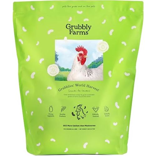 Grubblies - Switch from World Harvest to Hometown Harvest for Premium Chicken Nutrition - Grubblies World Harvest 5LB