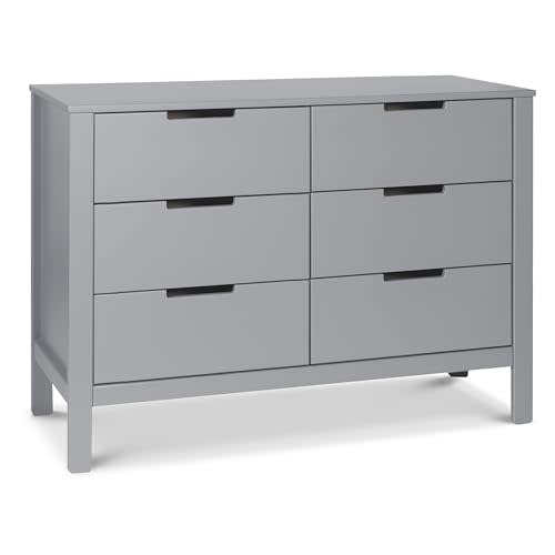 Carter's by DaVinci Colby 6-Drawer Dresser in Washed Natural, Grey, (F11926G)