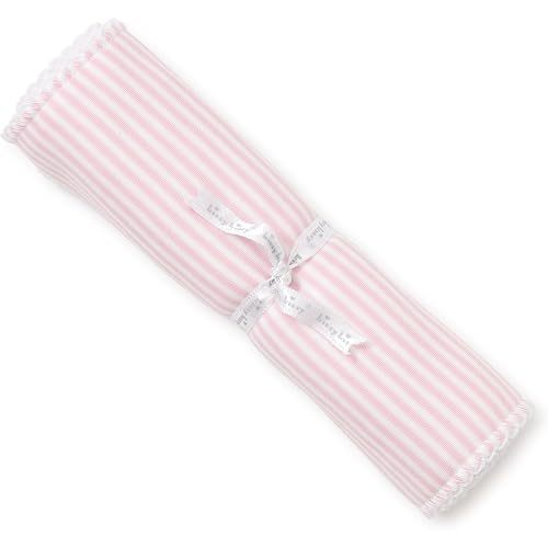 kissy kissy - Simple Stripes Burp - Pink-One Size