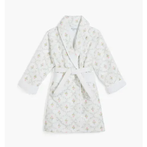 The Baby Hotel Robe - Pastel Trellis