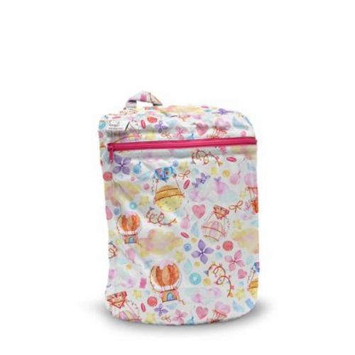 Kanga Care 3D Dimensional Seam Sealed Wet Bag Mini - Candylicious Pink