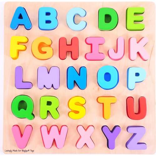 Chunky Alphabet Puzzle - Bigjigs Toys | Maisonette