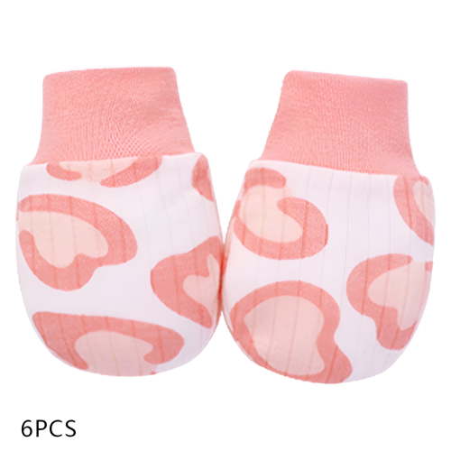 TELOLY 6Pcs Baby Mittens,Multi-Functional Baby Mittens Newborn,Stylish and Compact Newborn Mittens,Style1