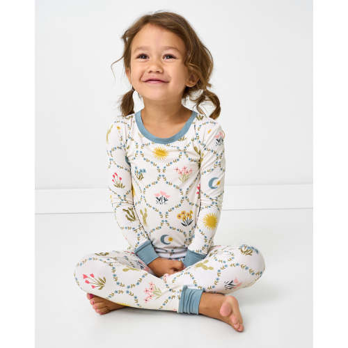 Desert Meadow Two-Piece Pajama Set | Little Sleepies