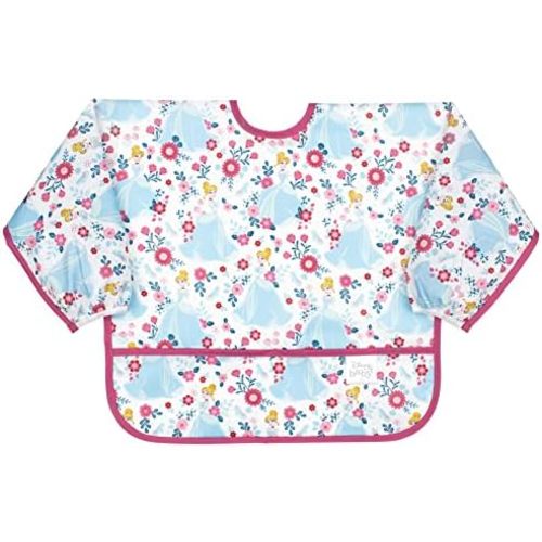 Bumkins Sleeved Bib for Girl or Boy, Baby and Toddler for 6-24 Mos
