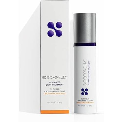 Advanced Scar Treatment with Silishield® & SPF 30 50g – Made in the USA, Fast-Drying, Water-Resistant Silicone Scar Gel - Surgeon Recommended for New & Old Scars - Suitable for Children Over 6 Months