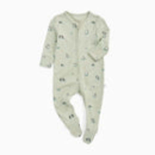 Shop Penguin Clever Zip Baby Pajamas with Two-Way Zip | MORI US