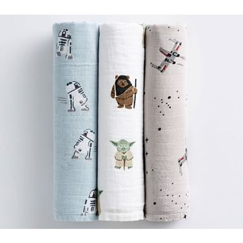 Star Wars™ Organic Muslin Swaddle Set Of 3