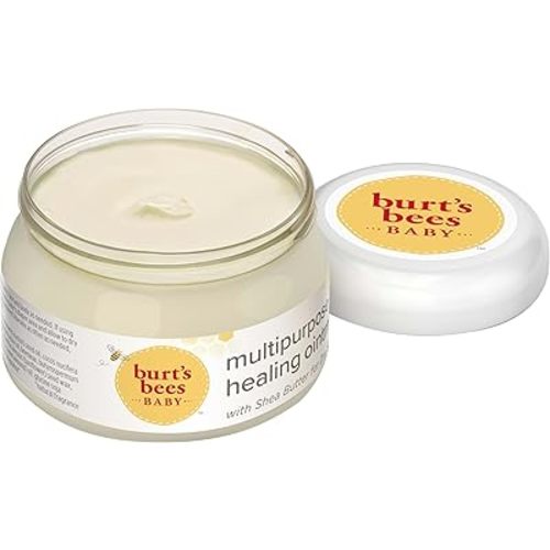 Burt's Bees Baby 100% Natural Origin Multipurpose Healing Ointment, Face & Body Baby Ointment – 7.5 Ounce Tub (Pack of 2)