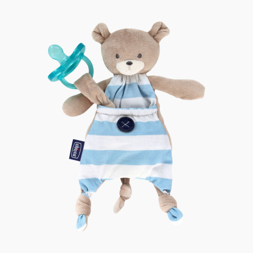 Chicco NaturalFit Pocket Buddies - Blue Bear