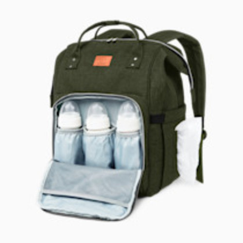 KeaBabies Original Diaper Bag - Dark Olive