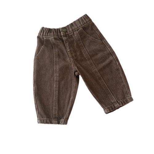 Vintage Denim Jeans - Mocha