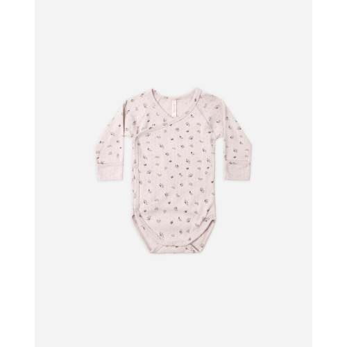 Side Snap Bodysuit Heart Ditsy – Quincy Mae