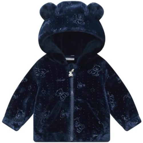 Toddler Fleece Jacket Baby Winter Coat Newborn Girl Hoodie Infant Clothes