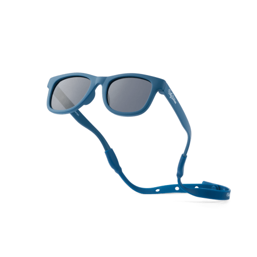 Polarized Baby Sunglasses with Strap 0-24 Months – Navy Blue