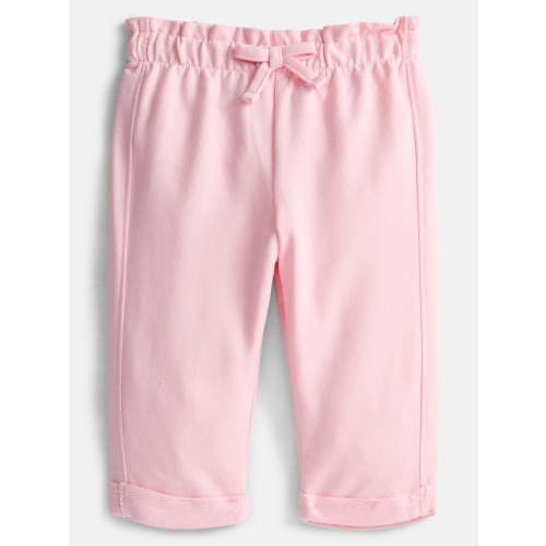 Wonder Nation Baby Girls French Terry Joggers, Sizes 0-24 Months