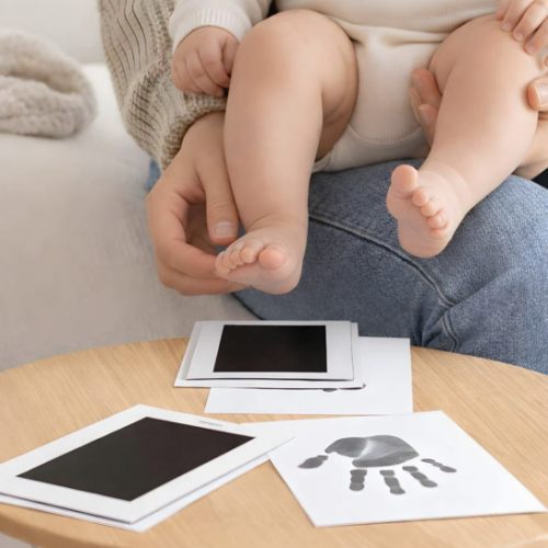 4-Pack Mess-Free Baby Hand & Footprint Kit - No Ink On Baby's Skin | Little Treasures