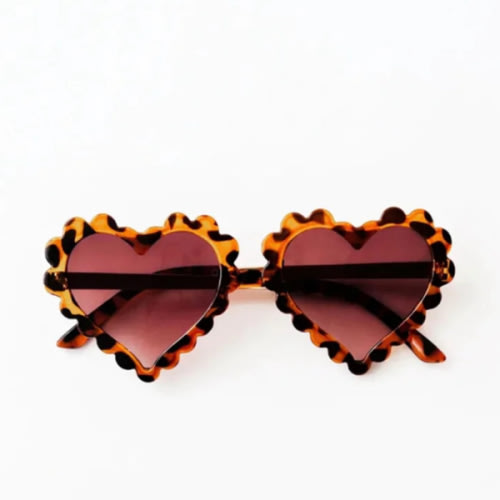 Heart Sunglasses | Tortoise