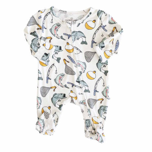 Catch of the Day Zipper Footie