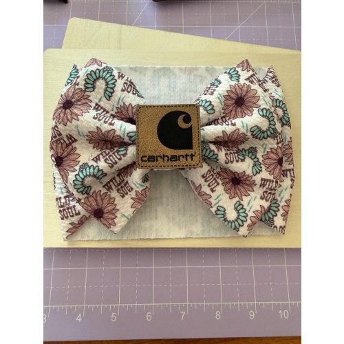 Variety Bow Headwrap With Carhartt Patch – Baby, Toddler & Girls Headband | Christmas | Holiday - Etsy