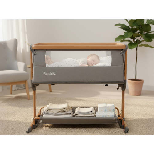 The Sleep & Care Set：Baby Bassinet & Changing Pad
