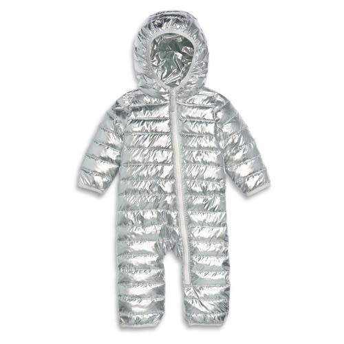 Lightweight Water Repellent Metallic Puffer Snowsuit