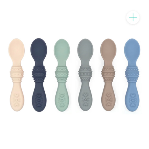 Baby Silicone Spoons | First Stage Infant Spoons