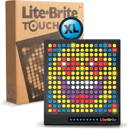Lite Brite, Touch XL - Create, Play and Animate, Light Art, Sensory Toy