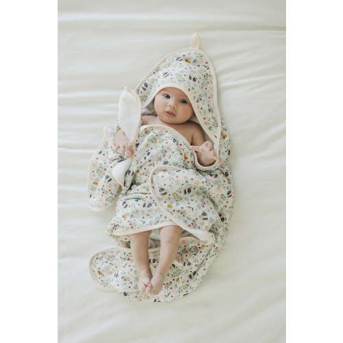 Hooded Baby Towel Set — Bumble Bees | Absorbent Terry Cloth | Loulou Lollipop – LOULOU LOLLIPOP CA