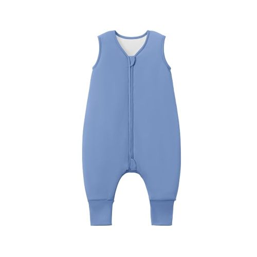 Baby/Toddler Sleep Sack with Legs, Rayon from Bamboo 95% + 5% Spandex, 1.0 TOG, 2‑Way Zipper Sleeping Bag, Walker‑Friendly 12-18M