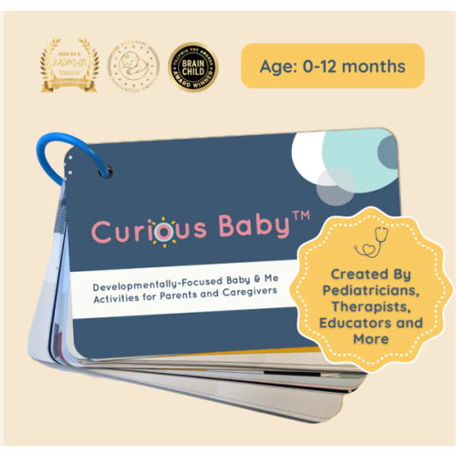 Infant Learning Cards - Curious Baby™ Activity Cards – Curious Baby Cards