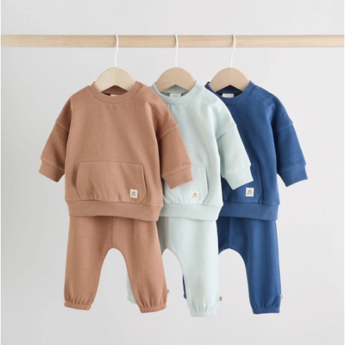 Buy Minerals Baby Sweatshirt and Joggers Set 6 Piece (0mths-3yrs) from Next USA
