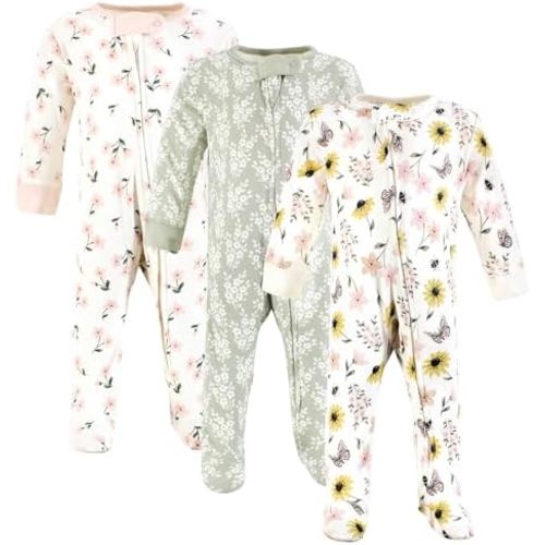 Touched by Nature Unisex Baby Organic Cotton Sleep and Play