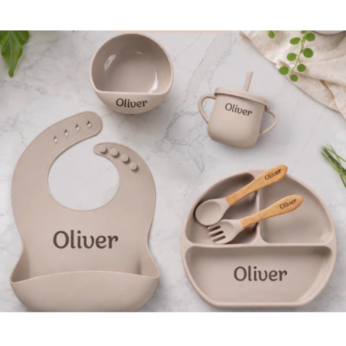 Noah + Nori™ Personalized Baby Feeding Set – Noah + Nori Personalized Gifts