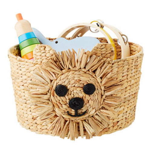 Lion Water Hyacinth Bin | The Container Store